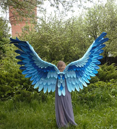 Large fully movable BlueBird wings/Cosplay Costume/wings for | Etsy