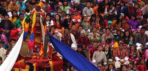 Thimphu Tshechu One of The grand festival of Bhutan. Witness The mask dance and colorful attire ...