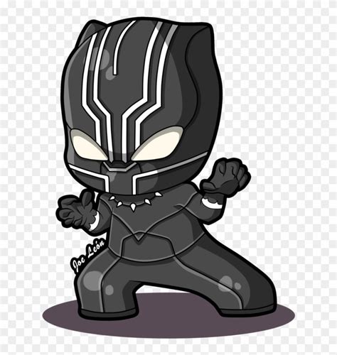 Black Panther Cartoon Drawing Easy