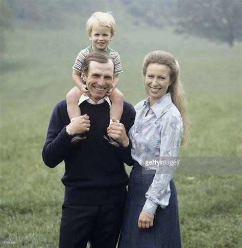 Zara And Peter Phillips With Their Mother, Princess Anne, Arriving In ...