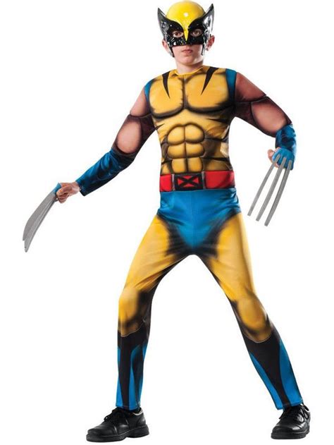 Check out Boys Deluxe Wolverine Costume - Superheroes Boys Costumes ...