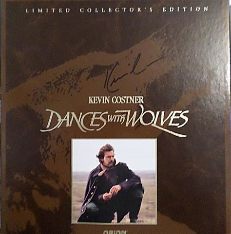 *KEVIN COSTNER* DANCES WITH WOLVES HAND SIGNED AUTOGRAPHED LE ...