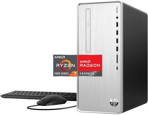 Buy HP 2023 Newest Pavilion Desktop, AMD Ryzen 7 5700G, 32 GB RAM, 1 TB ...