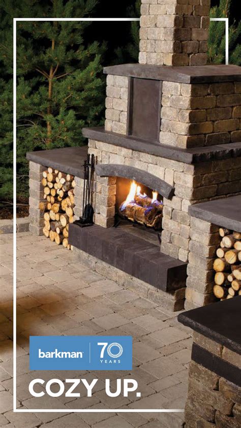 Outdoor Stone Fireplace Kits - Bicycle