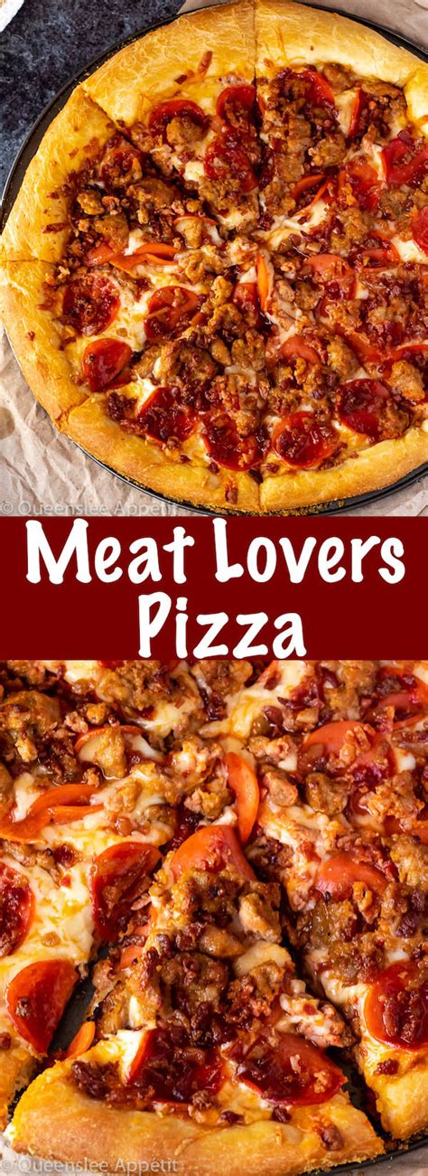 Meat Lovers Pizza ~ Recipe | Queenslee Appétit