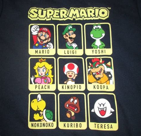 Small Mario Findings - Design from a 2014 officially licensed T-shirt...