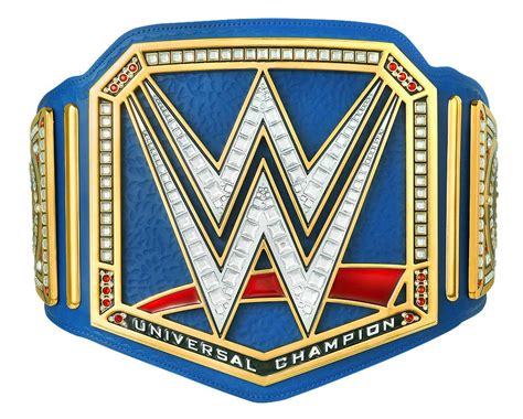 WWE Universal Championship Blue Title Belt | FighterXFashion.com