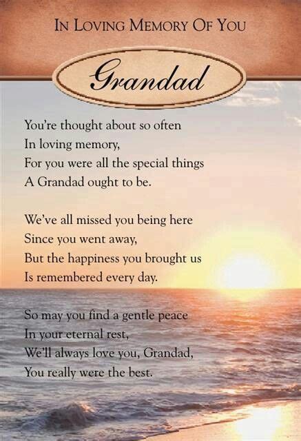 8 Grandparent funeral poem ideas | funeral poems, grieving quotes ...