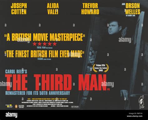 The third man movie poster hi-res stock photography and images - Alamy