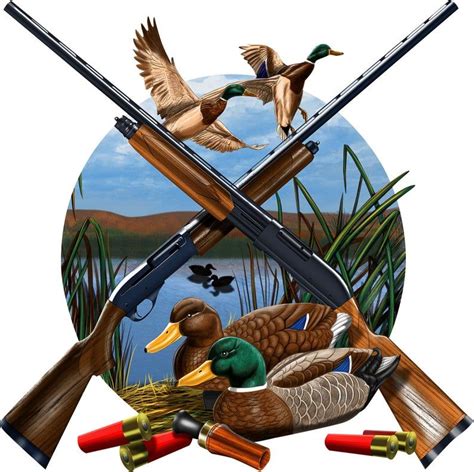 Duck Hunting Decal, Full Color Hunting Decal, Duck Hunting Sticker, Hunting Laptop Sticker ...