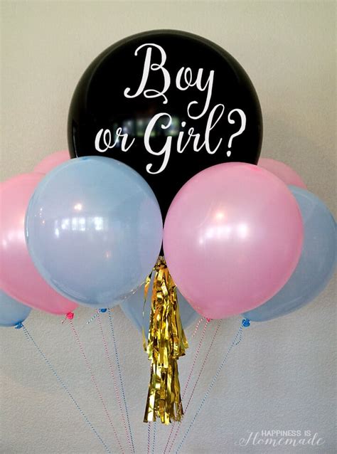 Baby Gender Reveal Party Ideas - Happiness is Homemade