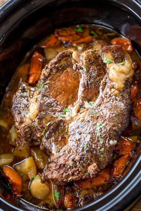 Chuck Roast In Crock Pot Recipes | Pot roast recipes, Rib roast recipe, Pot roast slow cooker