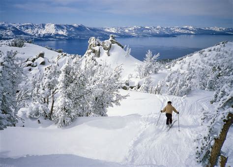 Alpine skiing Snow Valley Ski Resort San Bernardino California USA