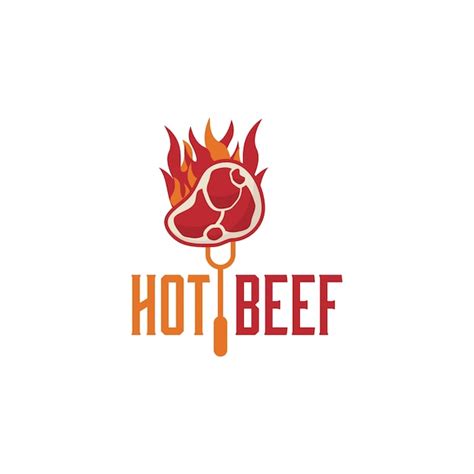 Premium Vector | Beef logo