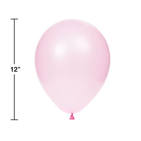 Club Pack of 180 Classic Baby Pink Latex Party Balloons 12" | Christmas Central