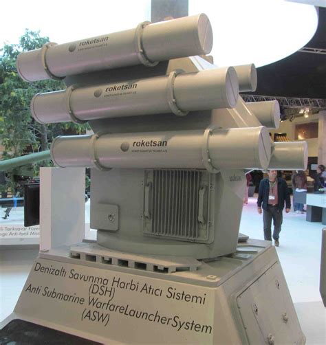 Roketsan Anti submarine warfare launcher system