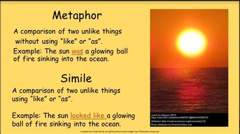 Metaphor and Simile Definition