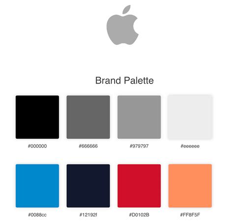 7 Stunning Colour Palettes Of Fortune 500 Tech Companies | by Inkbot ...