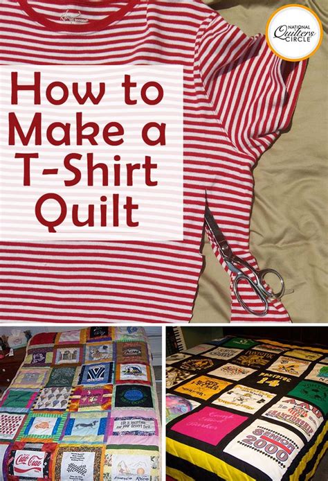 Quick and Easy T-Shirt Quilt Tutorial | Tee shirt quilt, Shirt quilt ...