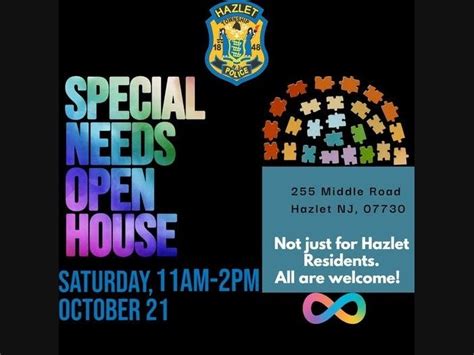 Bad Weather Won't Stop Hazlet Police Special Needs Open House | Holmdel ...