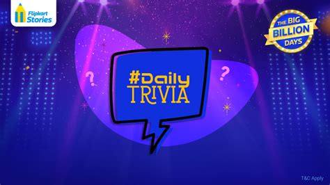 #DailyTrivia - Play now and stand a chance to win!