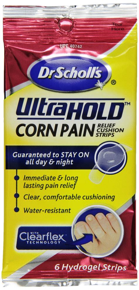 6 PACK Dr. Scholl's UltraHold Corn Pain Relief Strips 11017407423 | eBay