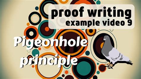 examples of the pigeonhole principle -- proof writing examples 9 - YouTube