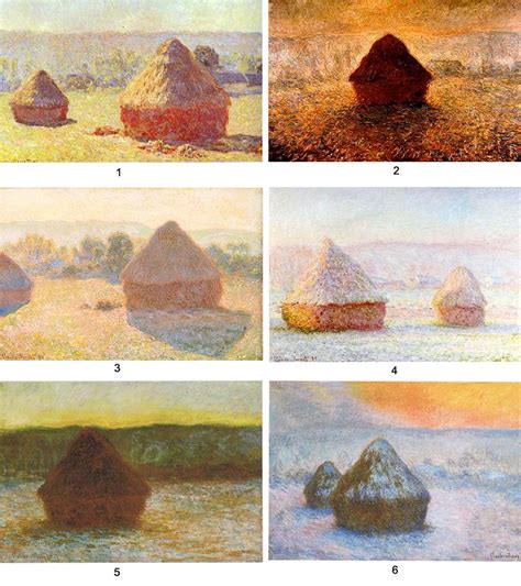 Claude Monet | Haystack Paintings | Impressionist Painter | Exploration ...