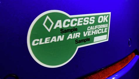 Clean Air Vehicle HOV Stickers | IKONIC Auto Garage - The BMW Specialists