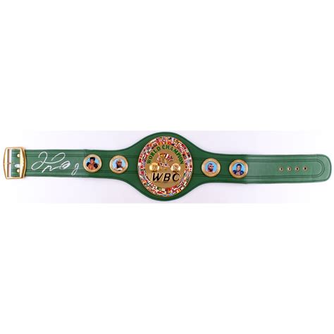 Floyd Mayweather Jr. Signed WBC Championship Belt (Beckett COA ...