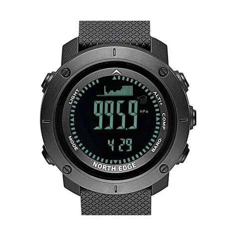 NORTH EDGE Men's sport Digital watch Hours Running Swimming Military ...