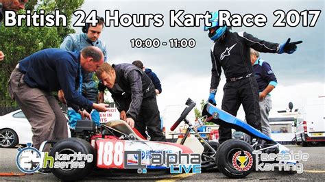 British 24hr Kart Race 2017 - Teesside Autodrome - Hour 22 - YouTube