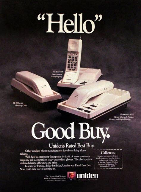 Vintage 1980s cordless phones completely changed how we talked to each ...