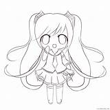 Anime Chibi Coloring Pages At GetColoringscom  Free Printable sketch template