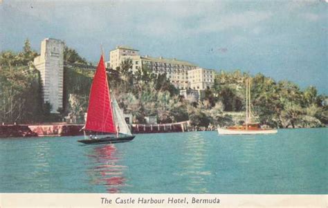 Playle's: The Castle Harbour Hotel - Bermuda - pm 1954 at Hamilton ...