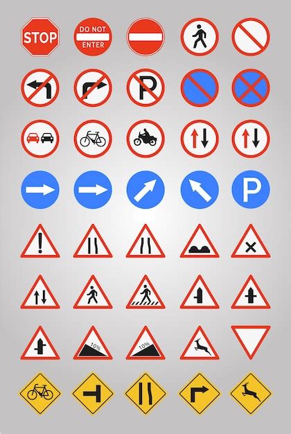 Road Sign Vectors & Illustrations for Free Download