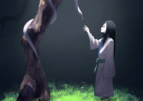 Download Orochimaru With A Snake Wallpaper | Wallpapers.com