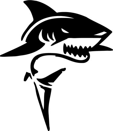 Pegatina tiburón blanco | Tatuajes de tiburones, Dibujo de tiburón, Arte de tiburón