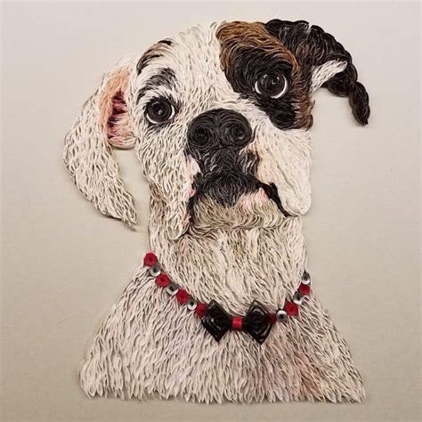 Artist Crafts Paper Quilling Animals Have a Photorealistic Twist