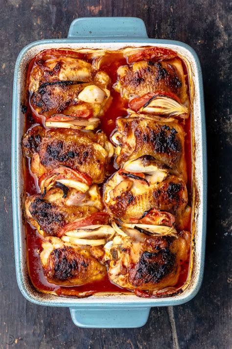 Juiciest Baked Chicken Thighs - The Mediterranean Observer