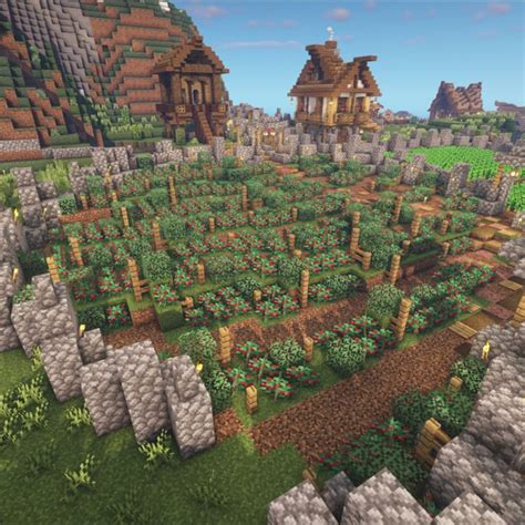 Minecraft Vineyard | Casa di minecraft, Edifici minecraft, Idee minecraft