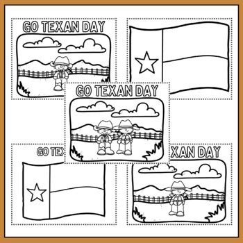 Go Texan Day Coloring Pages - 15 Texas Coloring Sheets - Cowboy and Western