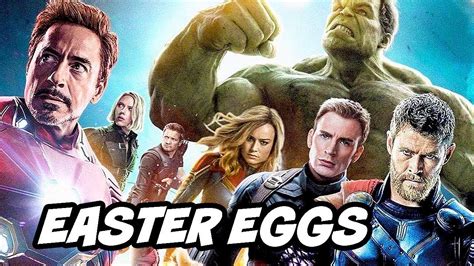 Avengers Endgame Easter Eggs and Ending Scenes Breakdown Part 2 - YouTube