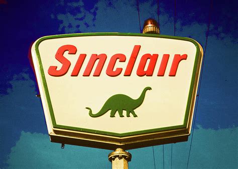 Vintage Sinclair Gas Sign Photograph by Dusty Maps