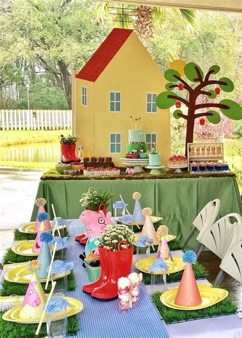 Peppa Pig Birthday Party Ideas | Photo 5 of 7 | Peppa pig birthday ...