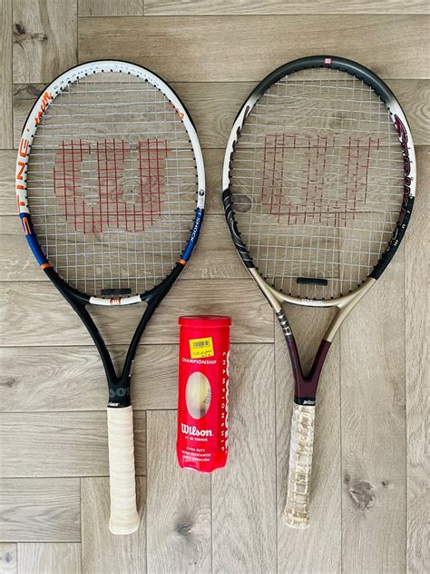 Wilson Tennis Rackets, Sports Equipment, Sports & Games, Racket & Ball Sports on Carousell