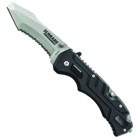 Schrade 911 Professionals 1st Rescue Response Assisted EMT Rescue Knife