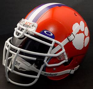 CLEMSON TIGERS Football Helmet | eBay