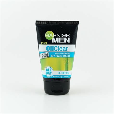 Garnier Men Face Wash Oil Clear 100G | Glomark.lk