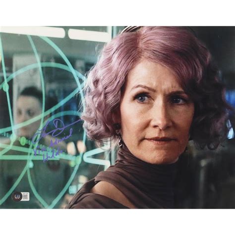 Laura Dern Signed "Star Wars" 11x14 Photo Inscribed "Vice-Admiral Holdo ...